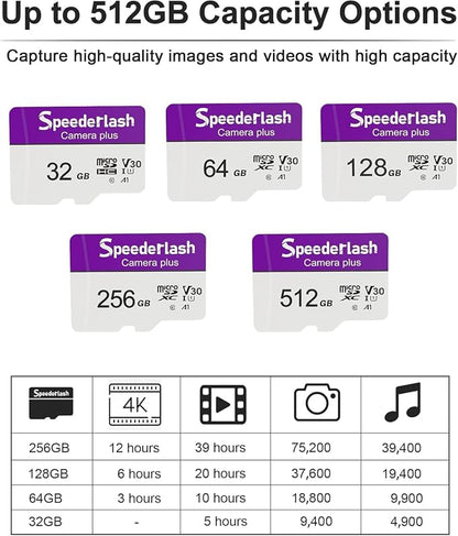 Micro SDXC Memory Card 256GB-Speederlash Camera Plus TF Card - Image 6