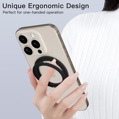 COOLQO Upgraded Magnetic Phone Ring Holder Stand, Super Magnet Cell Phone Grip - Image 6