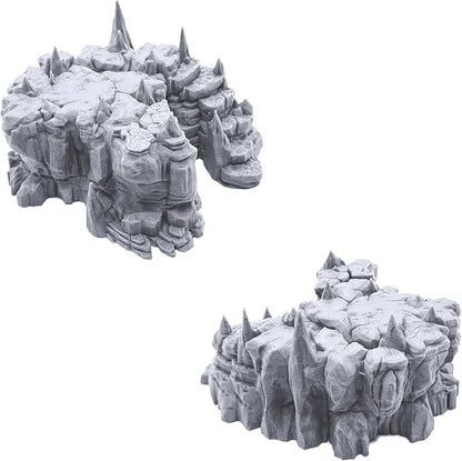 EnderToys Raised Caverns by Printable Scenery, 3D Printed Tabletop RPG Scenery - Image 8