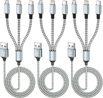 Multi Charging Cable, 3 in 1 Charging Cable by MPATIBY