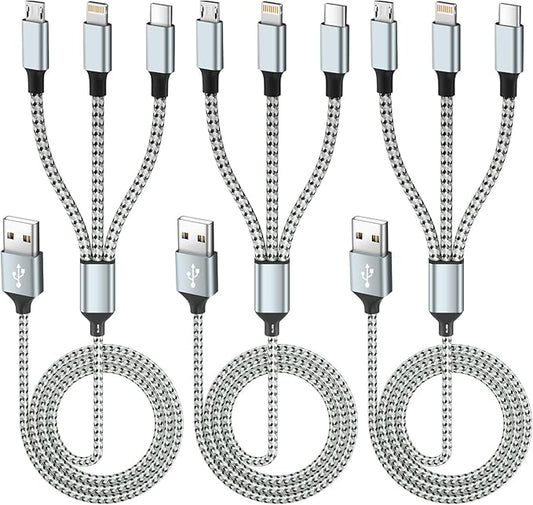 Multi Charging Cable, 3 in 1 Charging Cable by MPATIBY