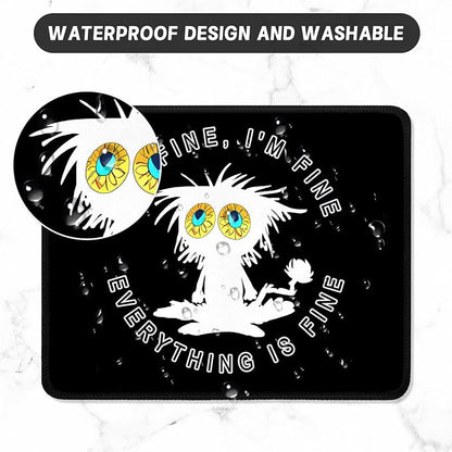 ITNRSIIET Mouse Pad with Stitched Edge Premium Textured Smooth Precise - Image 5