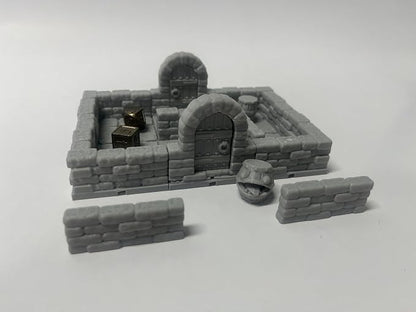 Miniature RPG Modular Tile System 18mm or 28mm DND Terrain Building Accessories - Image 4