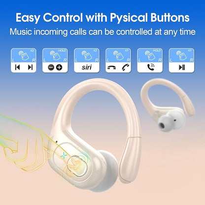 Wireless Earbuds 75hrs Bluetooth 5.4 Headphone Sport, 2025 Bluetooth Earbuds - Image 7