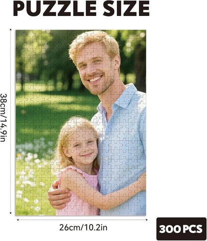 Custom Puzzles from Photos, Personalized Natural Wood Puzzle - Image 2