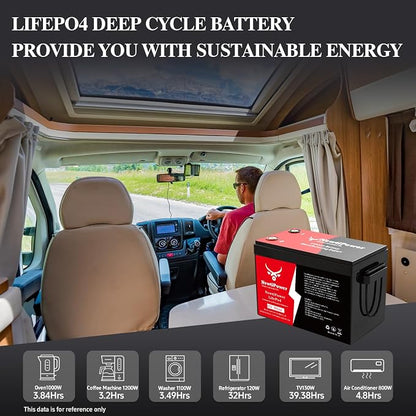 12V 300Ah Golf Cart Lithium LiFePO4 Battery - Image 6