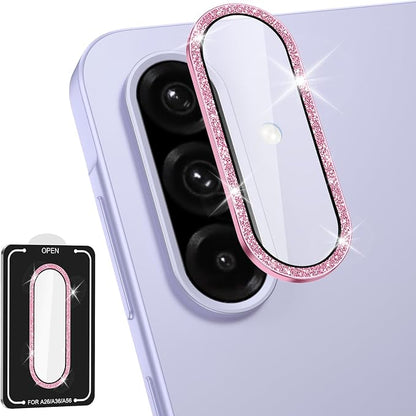 for Samsung Galaxy A26/A36/A56 Camera Lens Protector, Individual Metal Ring by Btscase