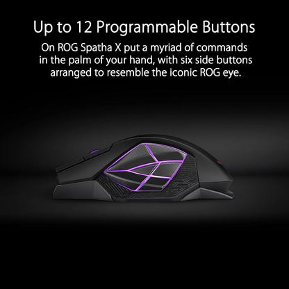 ASUS ROG Spatha X Wireless Gaming Mouse - Image 4