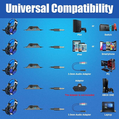 BENGOO G9000 Stereo Gaming Headset - Image 6