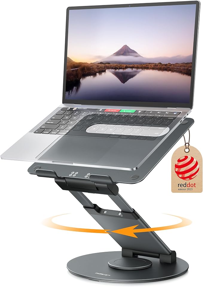 Nulaxy Telescopic 360 Rotating Laptop Stand by Nulaxy