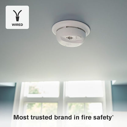 First Alert BRK Smoke Alarm, Interconnect Hardwire Detector - Image 4