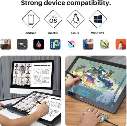 HUION Kamvas 24 QHD Drawing Tablet - Image 5