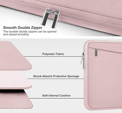 Laptop Sleeve, 15.6 inch Laptop Case, Durable Computer Carrying Bag Protective - Image 3