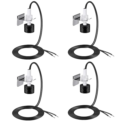 4 Pack AC Pan Float Switch Compatible by Gulfmew