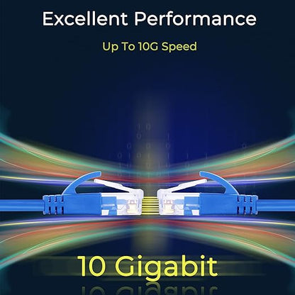 Rapink Patch Cables Cat6a 3ft Slim, Cat6a Ethernet Patch Cable 10G Support - Image 6