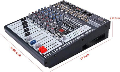 Boytone BT-60MX, 6 Channel Bluetooth Audio Mixer - Image 4