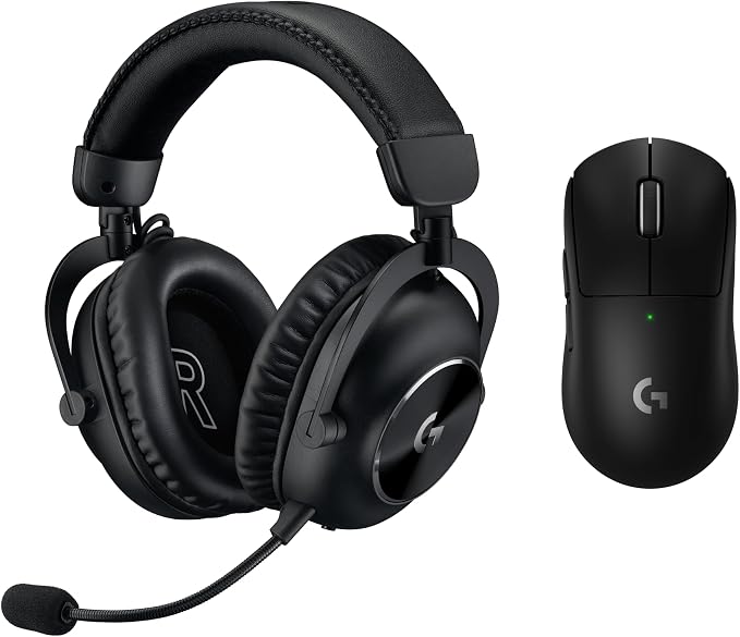 Logitech G Pro X Superlight 2 Lightspeed Wireless Gaming Mouse + G Pro X 2 by LogitechG