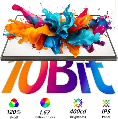 24” 2.5K 2560 * 1440 Portable Monitor 180Hz 120% sRGB USB-C HDMI Large Gaming - Image 5