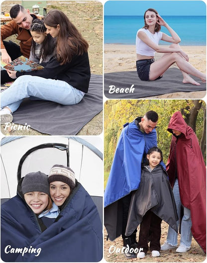 DUKUSEEK Large Waterproof Stadium Blanket - Image 6