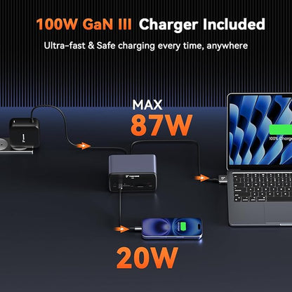 TobenONE MacBook Docking Station Dual 4K@60Hz, 16-in-2 USB C Docking Station - Image 4