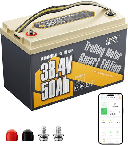 Power Queen 36V50Ah LiFePO4 Battery by PowerQueen