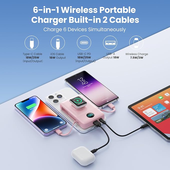 Magnetic Portable Charger 10800mAh - Image 3