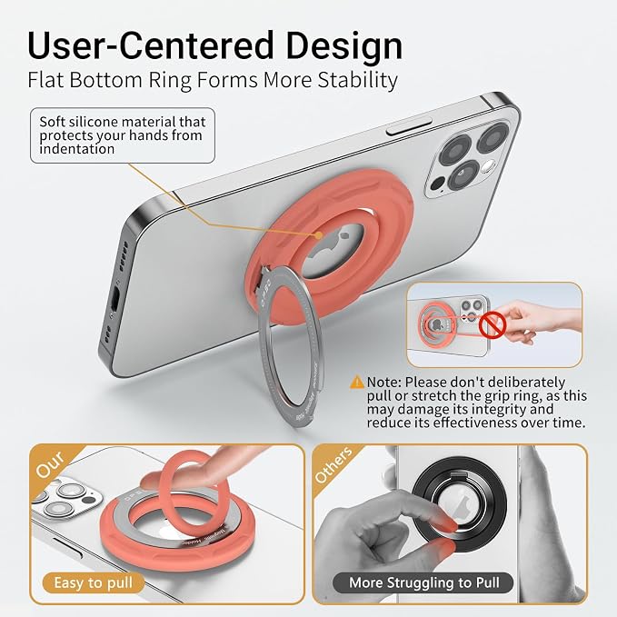 OPSO Magnetic Phone Ring Holder - Image 4