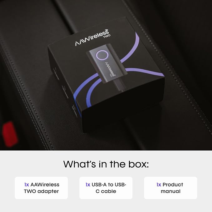 AAWireless Two - Android Auto Wireless Adapter - Convert Factory Wired Android - Image 8
