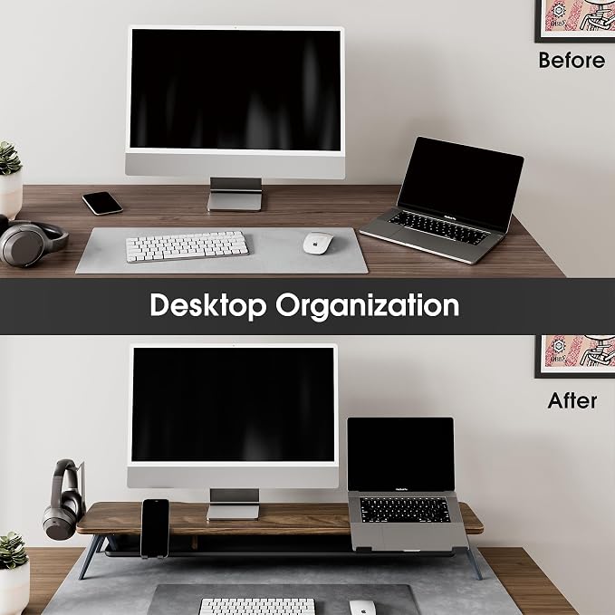 Fenge Dual Monitor Stand, Monitor Riser - Image 6