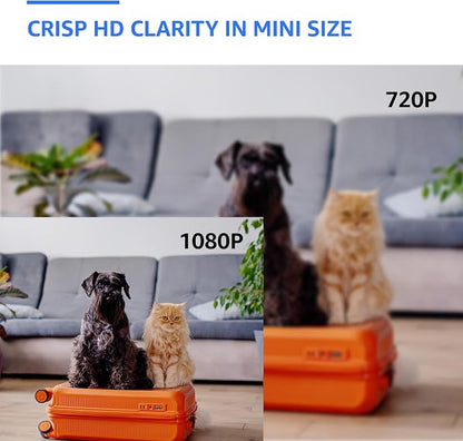 ALPHA TECH Indoor Camera with 160° Wide Angle, Plug in Offline Camera, No WiFi - Image 5