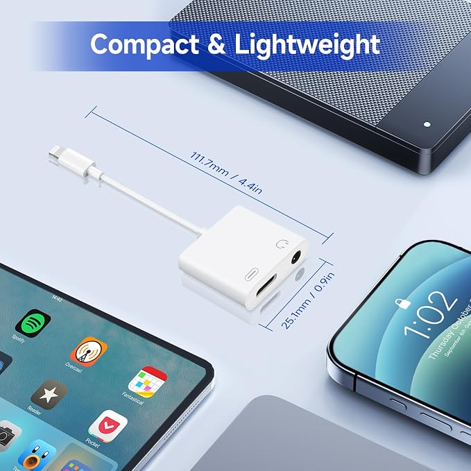2-in-1 Charging & Audio Adapter - Image 5