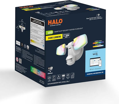 HALO ESF Motion Smart Wi-Fi Color Changing LED Outdoor Security Floodlight - Image 10