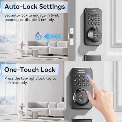Ulecoce Fingerprint Keypad Deadbolt - Image 5