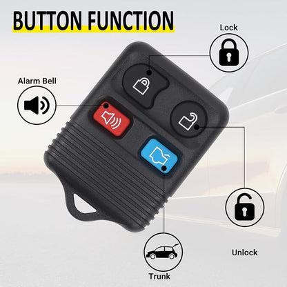 Vurkcy Keyless Entry Remote Key Fob Compatible - Image 4