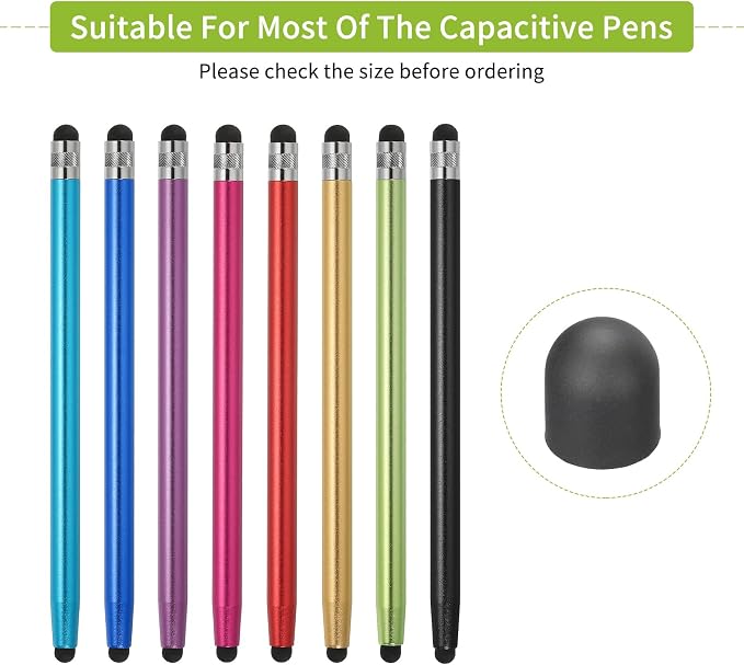 MECCANIXITY 40Pcs Replacement Stylus Pen Tips 6.5mm Conductive Capacitive Touch - Image 5