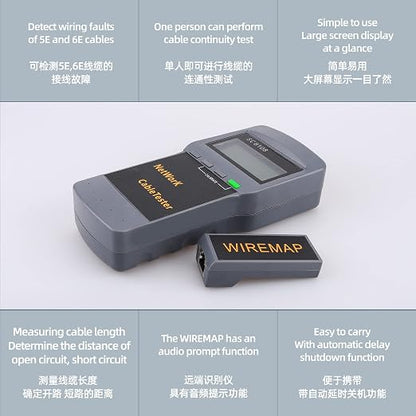 Ethernet Cable Tracker LAN Multi Network Cable Tester Multifunction Line Finder - Image 2