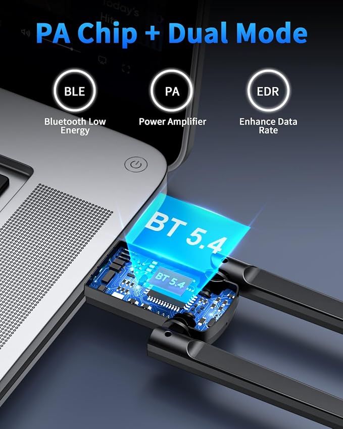 ZEXMTE 5.4 USB Bluetooth Adapter - Image 2