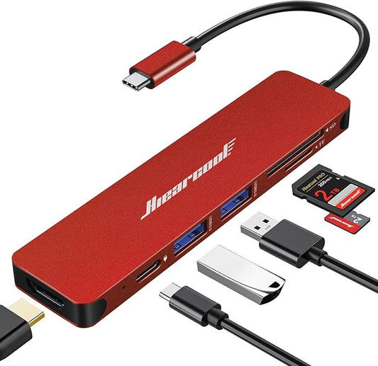 Hiearcool USB C Hub, USB-C to HDMI Multi-Port Adapter by Hiearcool