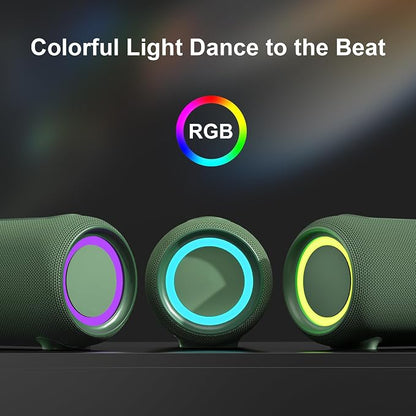 Passau Portable Bluetooth Speakers 40W Peak Loud Stereo Sound, Passive - Image 3