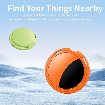 2 Pack Tracker Tags Pair with Apple Find My Bluetooth Air Smart Tags Key Finder - Image 3