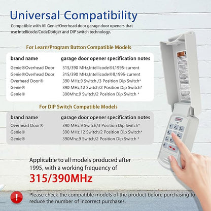 for Genie Garage Door Opener Keypad Compatible - Image 2