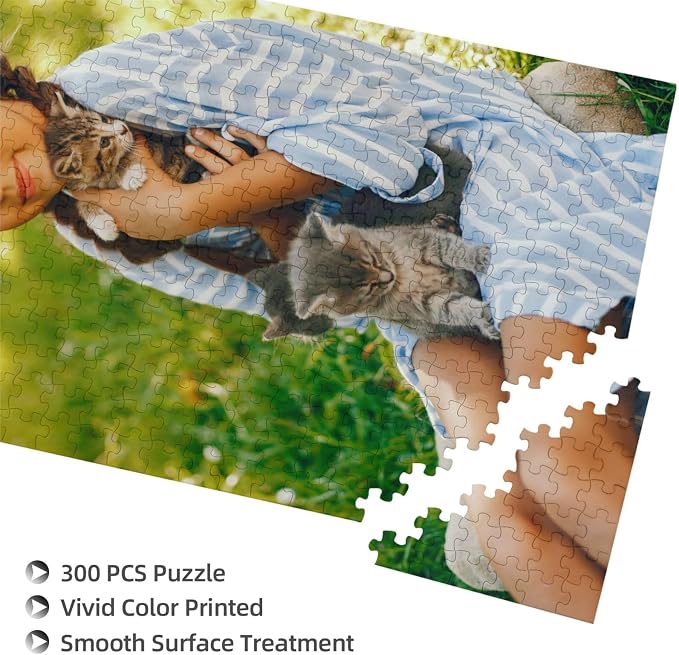 Custom Jigsaw Puzzle from Photos 300/500/1000 Pieces Personalized Wooden - Image 2