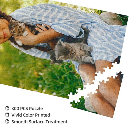 Custom Jigsaw Puzzle from Photos 300/500/1000 Pieces Personalized Wooden - Image 2