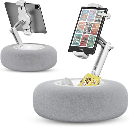 Tablet Pillow Stand for Reading, Adjustable Tablet Pillow Stand for Lap by SupeDesk
