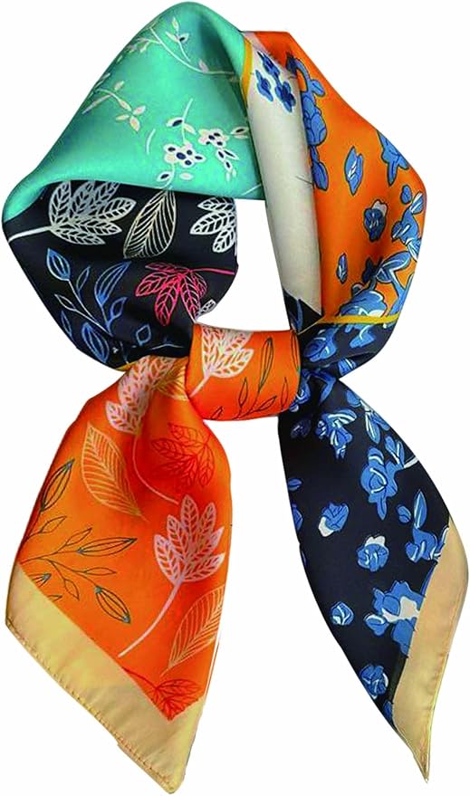 Silky Scarf for Women Lightweight Satin Bandanas Neck Hair Wrap For Sleeping by OnllhNiceScarfForWomen