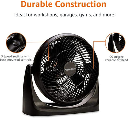 Amazon Basics Air Circulator Fan, Desk Fan - Image 6