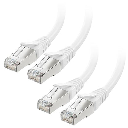 Cable Matters 2-Pack 40Gbps Shielded Cat 8 Ethernet Cable - 25ft by CableMatters