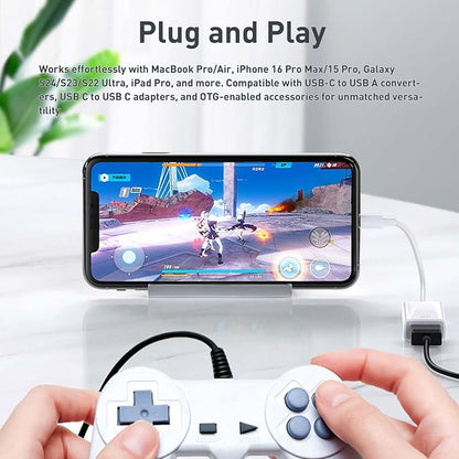 USB C to USB Adapter, Type-C OTG Cable, C Male to USB A Female Adapter - Image 4