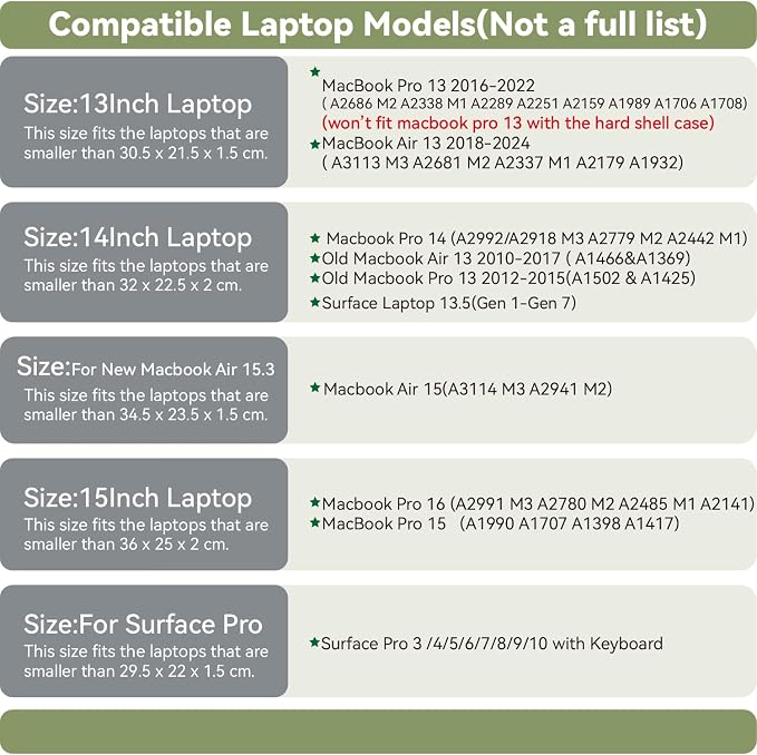 Laptop Sleeve 13 Inch Compatible - Image 2
