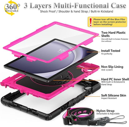 SEYMAC stock Case for Samsung Galaxy Tab A9 8.7'', Full-Body Drop Protection - Image 8